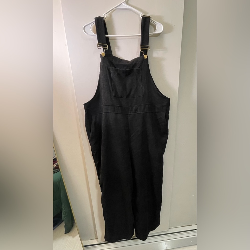 SHEIN corduroy overalls
